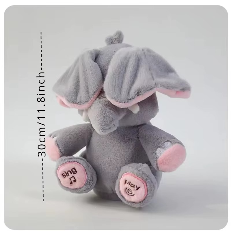 Peluche Elefante Interactivo para Bebés